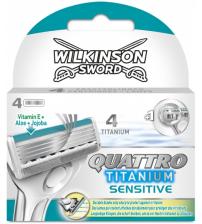 Wilkinson Sword 70050980 Mens Quattro Titanium 4 Blades